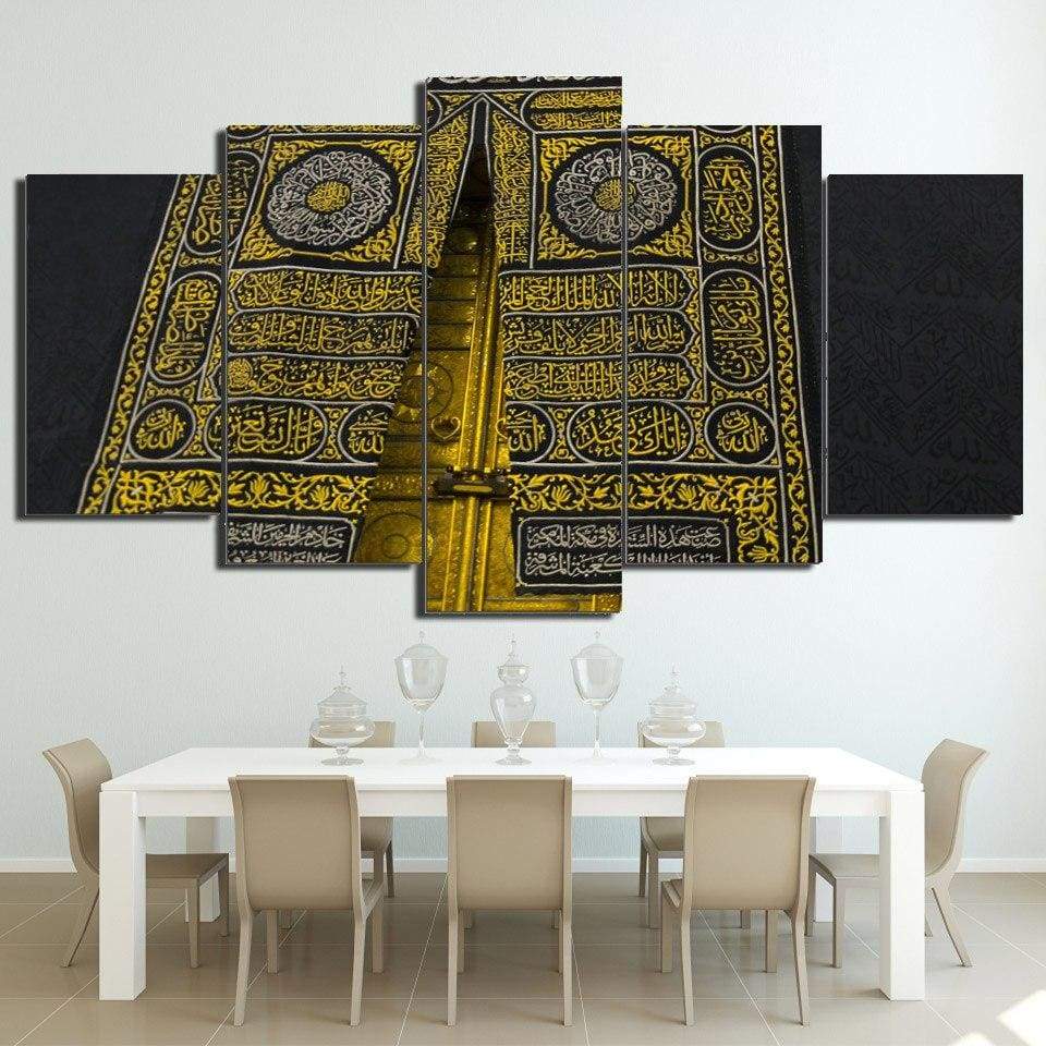 PORTE DE LA KAABA - Tableau mural sur toile imprimée - Art-Cadre.fr