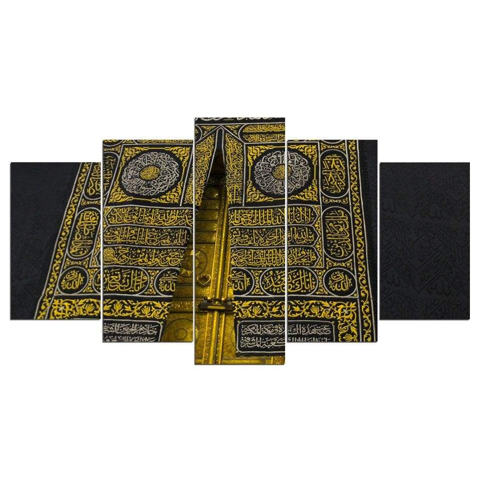 PORTE DE LA KAABA - Tableau mural sur toile imprimée - Art-Cadre.fr