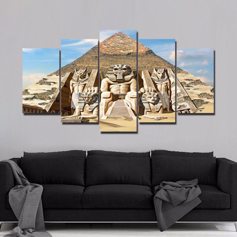 POWERSLAVE, IRON MAIDEN - Tableau mural sur toile imprimée - Art-Cadre.fr
