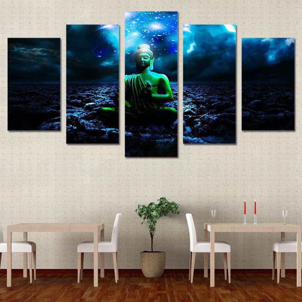 RECUEILLEMENT - Tableau mural sur toile imprimée - Art-Cadre.fr