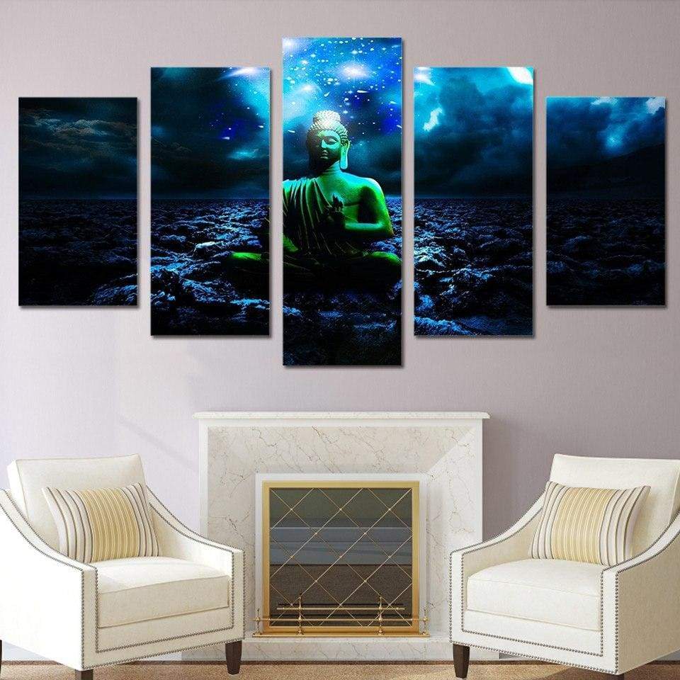 RECUEILLEMENT - Tableau mural sur toile imprimée - Art-Cadre.fr