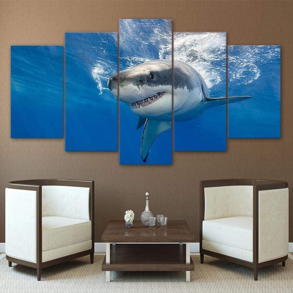 REQUIN - Tableau mural sur toile imprimée - Art-Cadre.fr