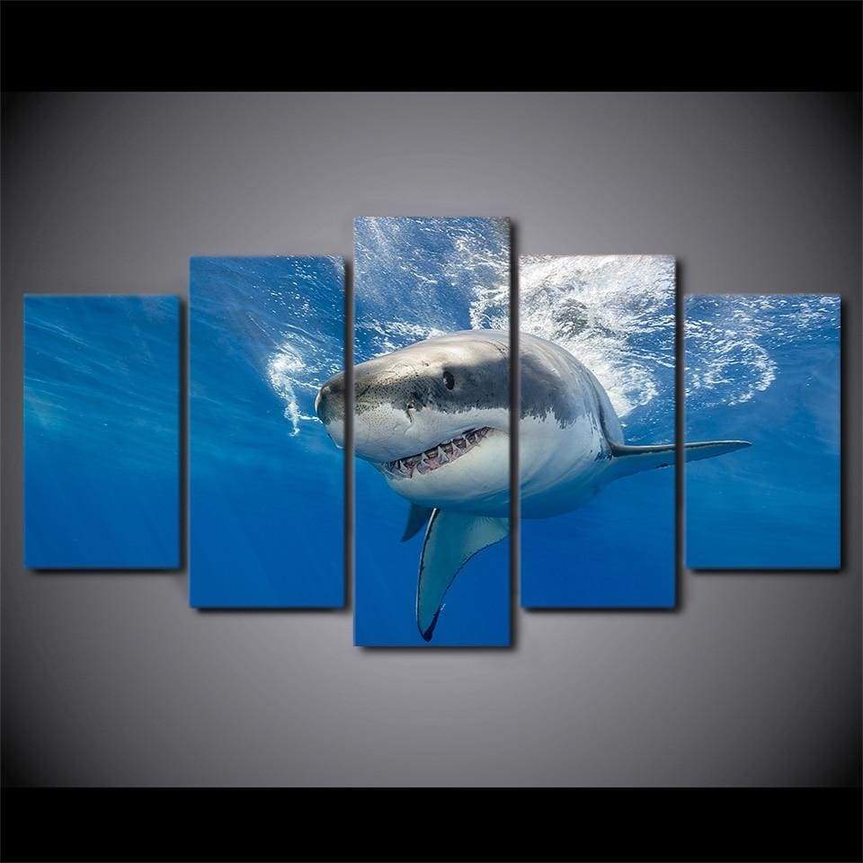 REQUIN - Tableau mural sur toile imprimée - Art-Cadre.fr