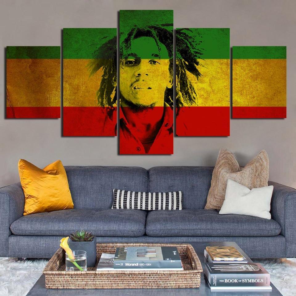 ROI DU REGGAE - Tableau mural sur toile imprimée - Art-Cadre.fr