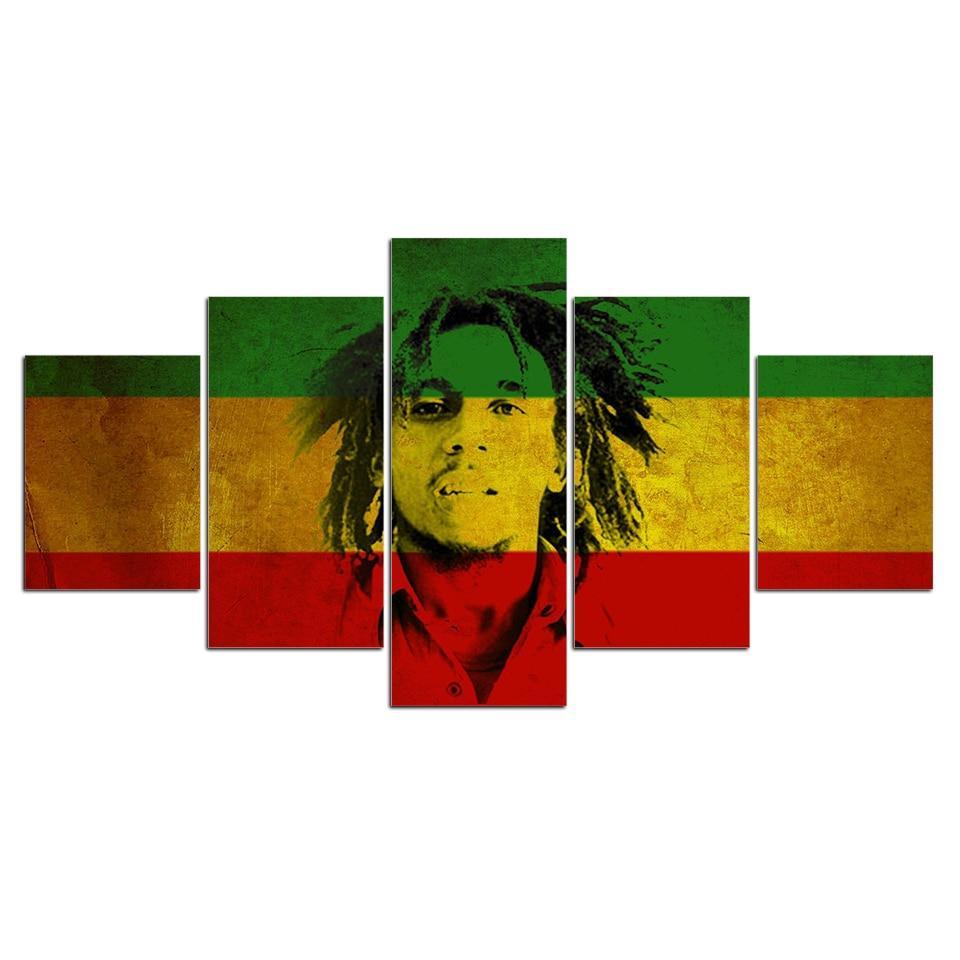 ROI DU REGGAE - Tableau mural sur toile imprimée - Art-Cadre.fr