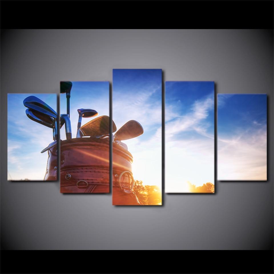 SAC DE GOLF - Tableau mural sur toile imprimée - Art-Cadre.fr