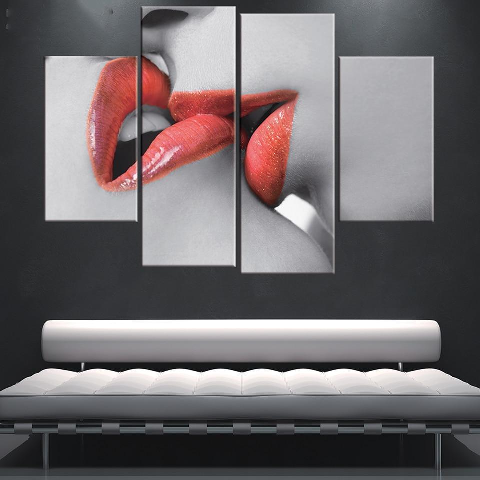 SENSUELLES - Tableau mural sur toile imprimée - Art-Cadre.fr
