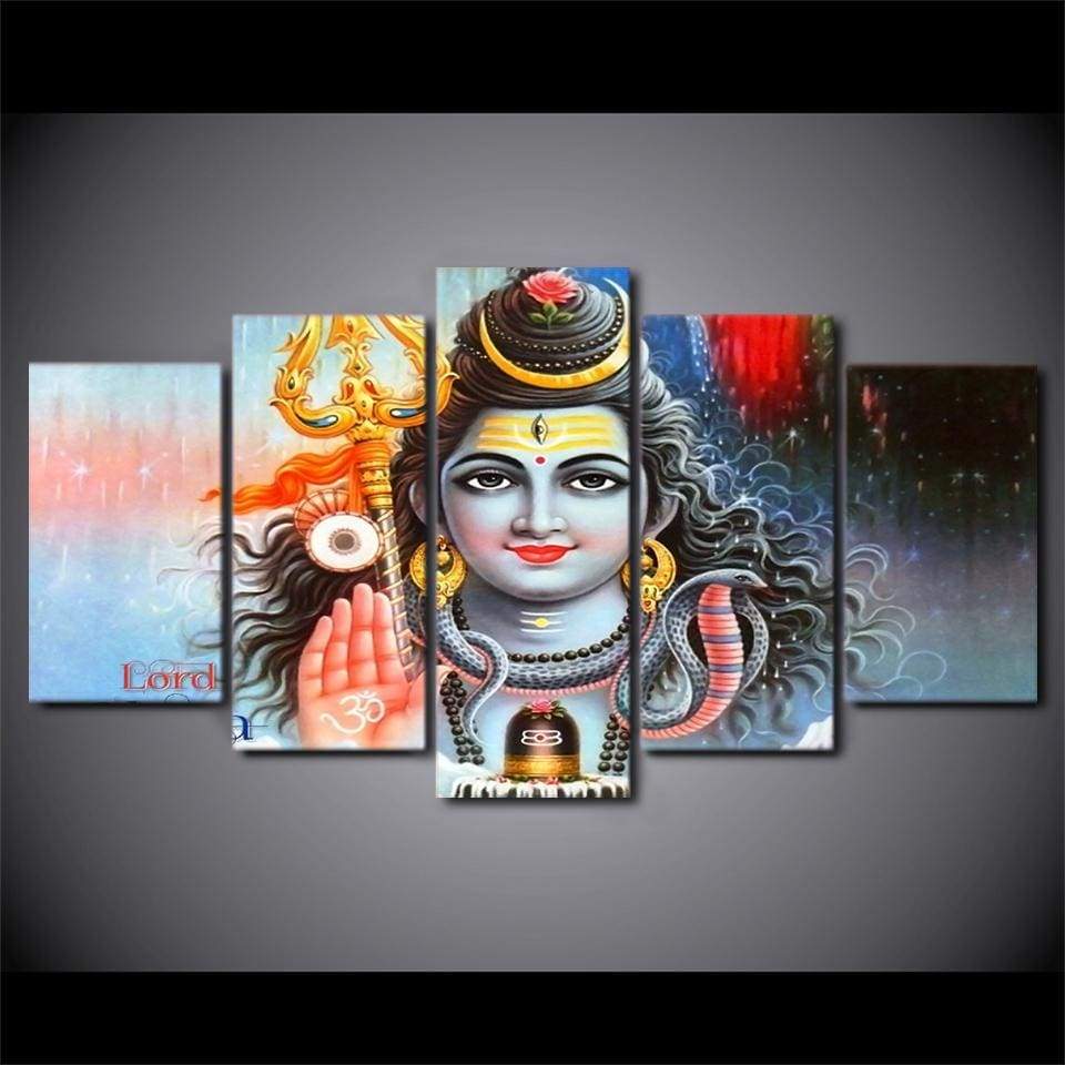 SHIVA 2 - Tableau mural sur toile imprimée - Art-Cadre.fr