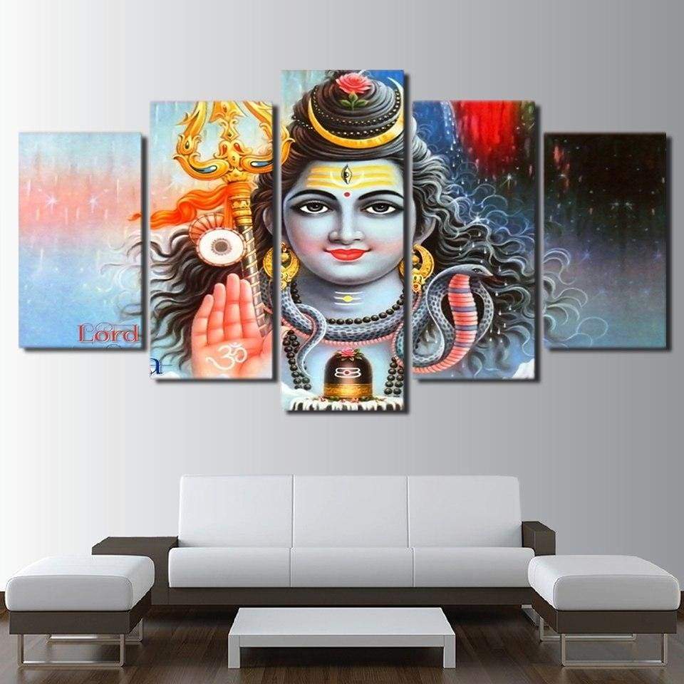 SHIVA 2 - Tableau mural sur toile imprimée - Art-Cadre.fr