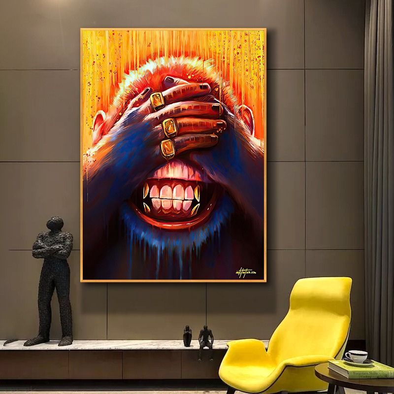 Tableau Singe Moderne