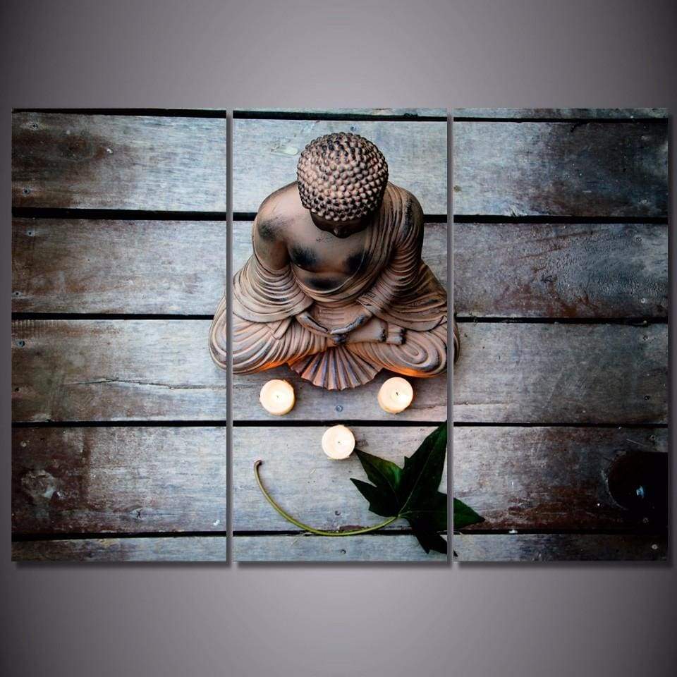 STATUE DE BOUDDHA 2 - Tableau mural sur toile imprimée - Art-Cadre.fr