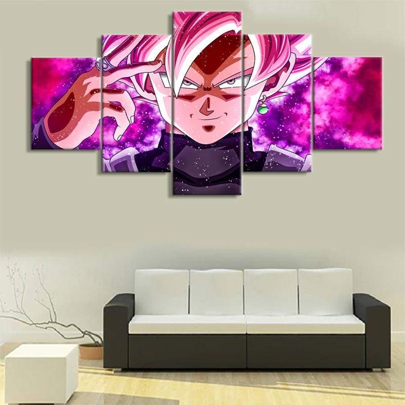 SUPER GOKU BLACK - Tableau mural sur toile imprimée - Art-Cadre.fr