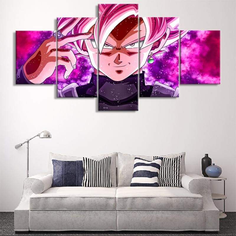 SUPER GOKU BLACK - Tableau mural sur toile imprimée - Art-Cadre.fr