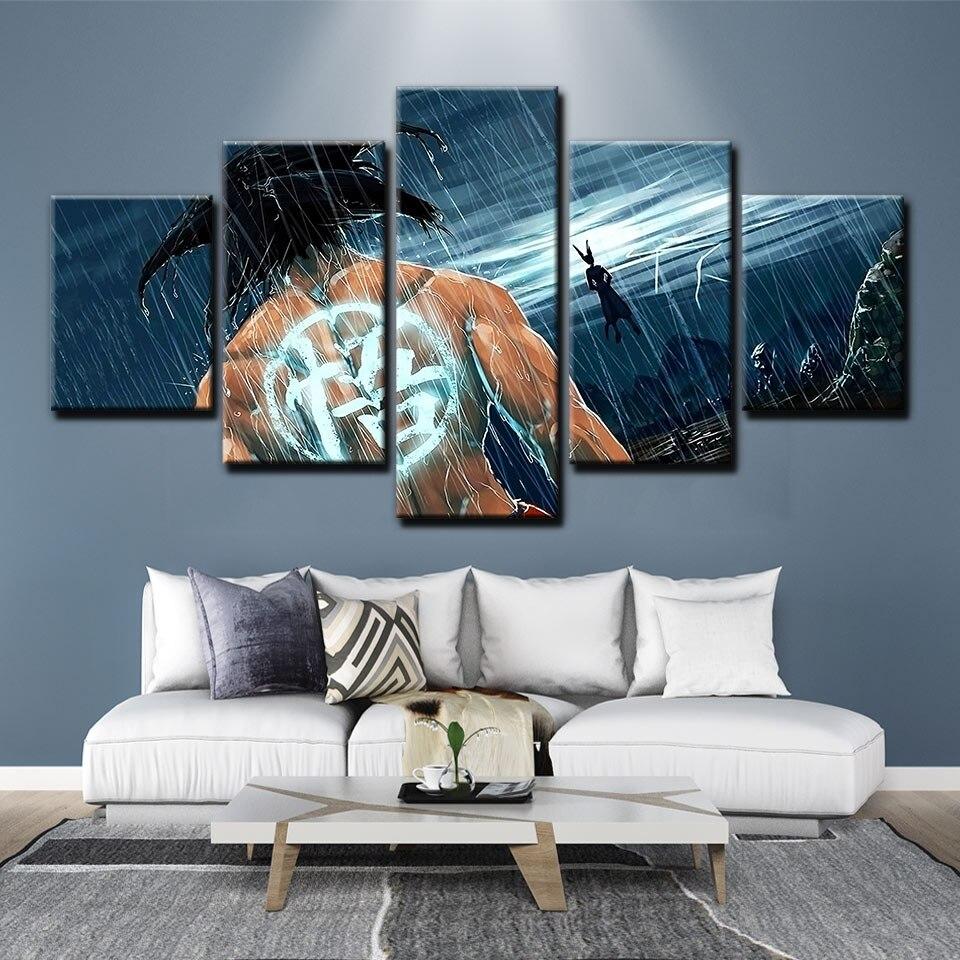 SUPER GOKU VS BEERUS - Tableau mural sur toile imprimée - Art-Cadre.fr