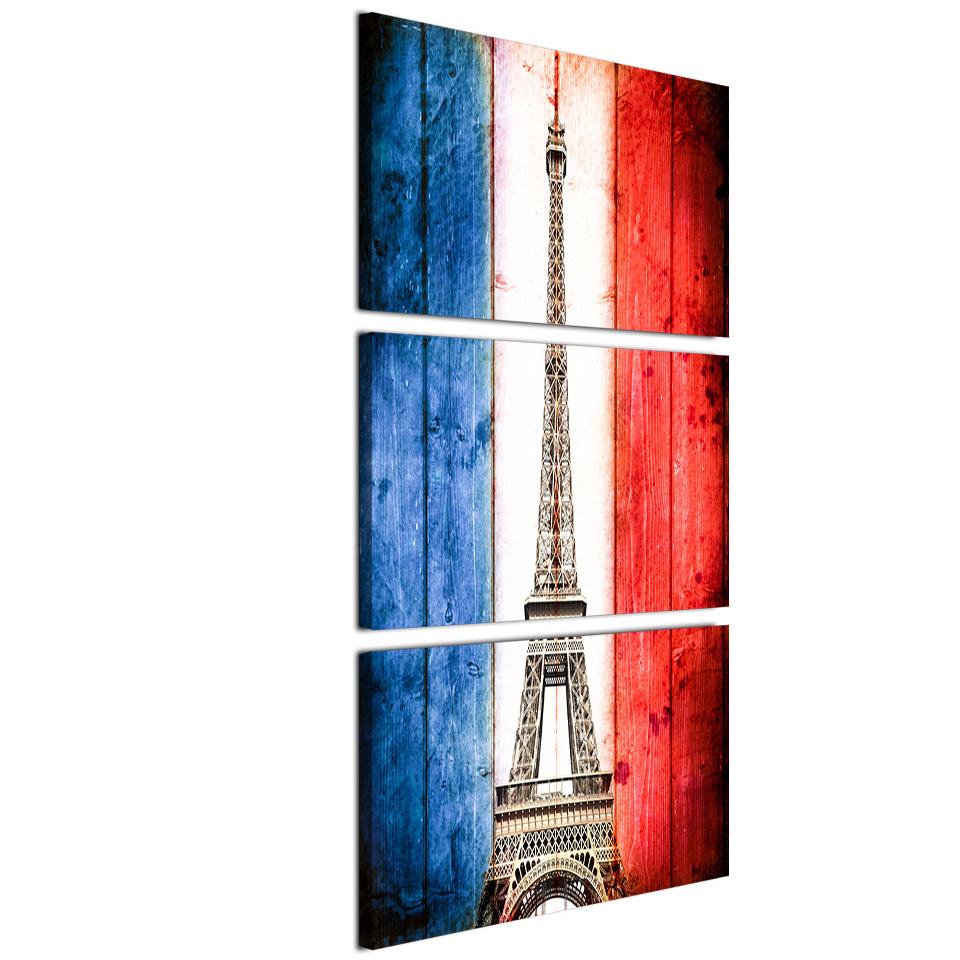 SYMBOLES DE LA FRANCE - Tableau mural sur toile imprimée - Art-Cadre.fr