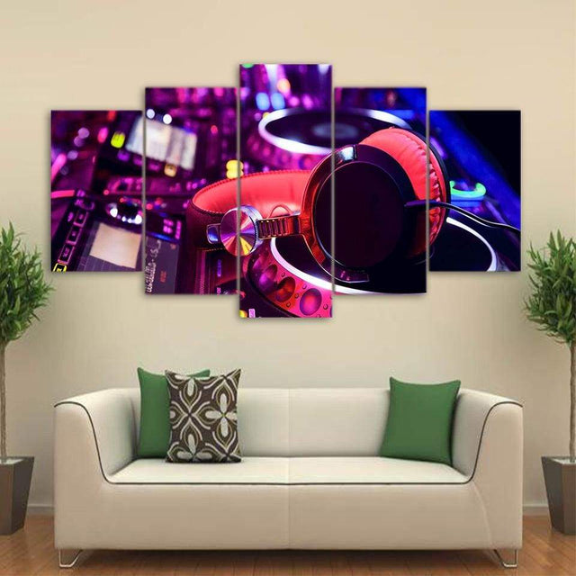 TABLE DE MIXAGE - Tableau mural sur toile imprimée - Art-Cadre.fr
