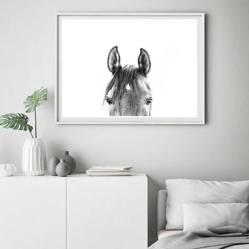 tableau tête de cheval