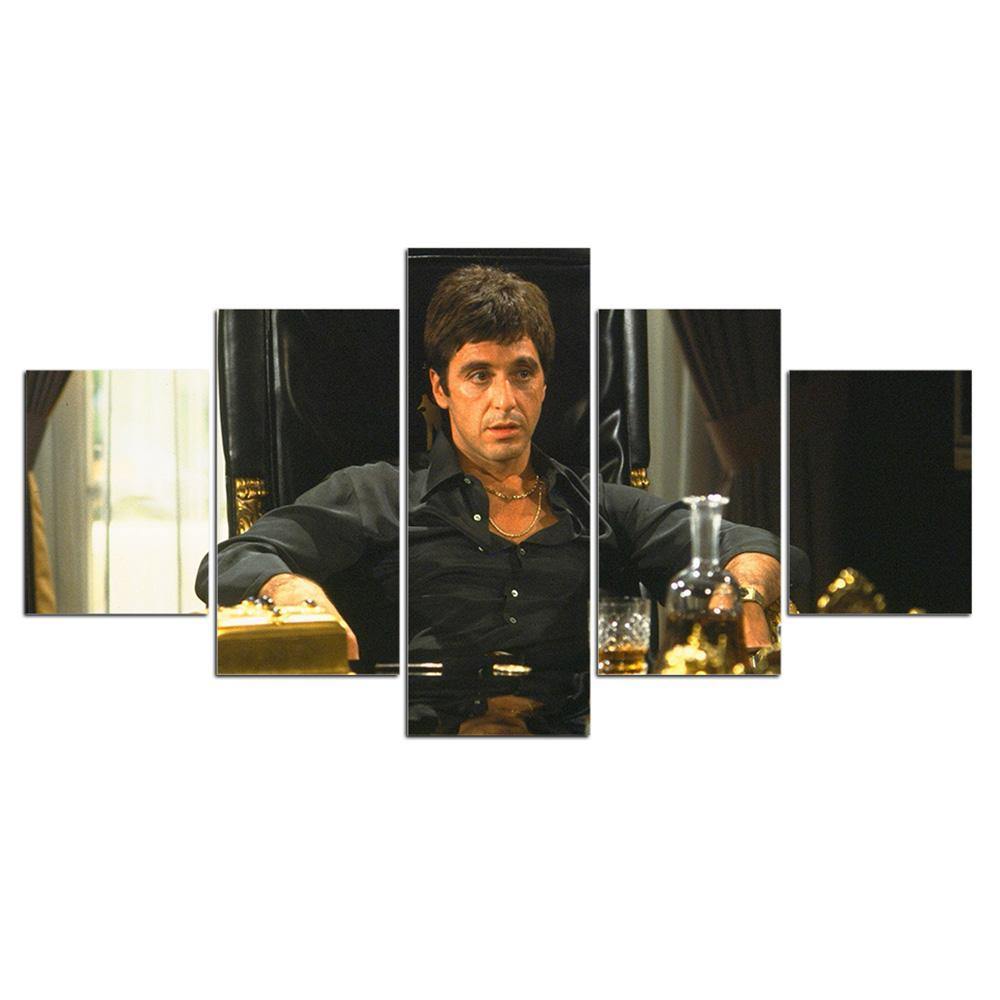 TONY MONTANA - Tableau mural sur toile imprimée - Art-Cadre.fr