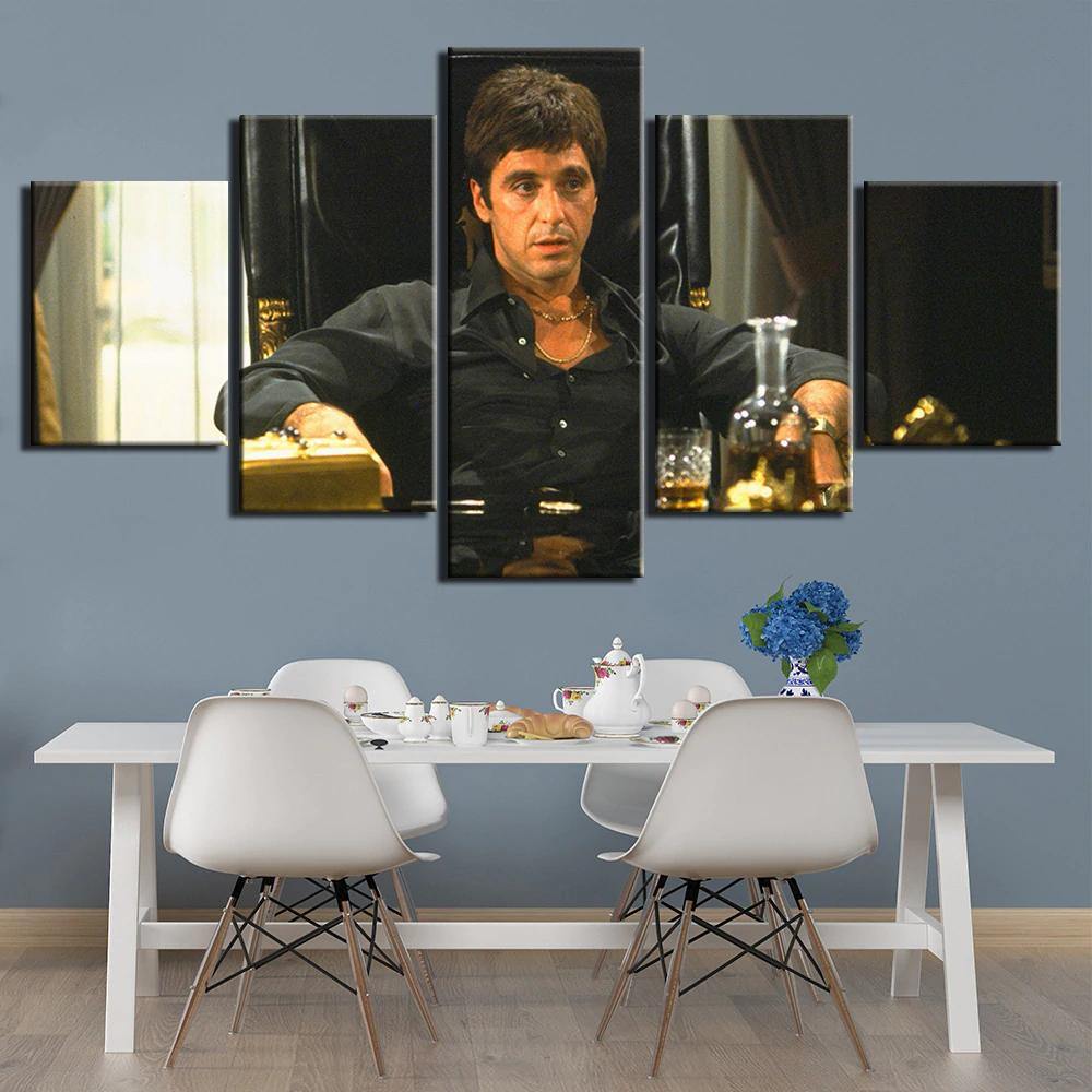 TONY MONTANA - Tableau mural sur toile imprimée - Art-Cadre.fr