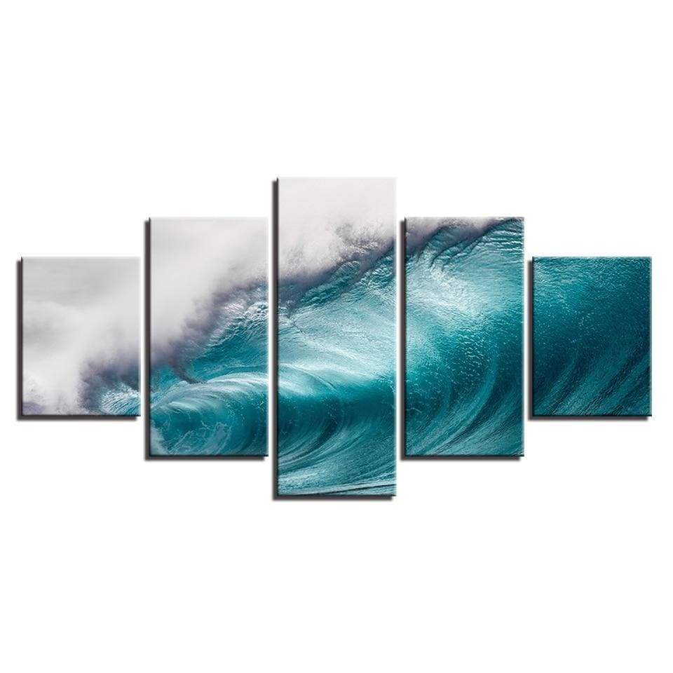 VAGUE - Tableau mural sur toile imprimée - Art-Cadre.fr