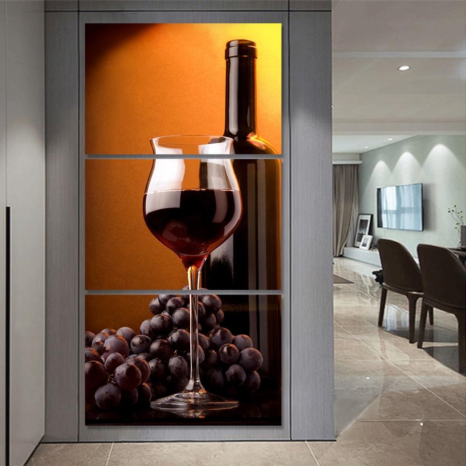 Tableau Vin Rouge - Tableau mural sur toile imprimée - Art-Cadre.fr
