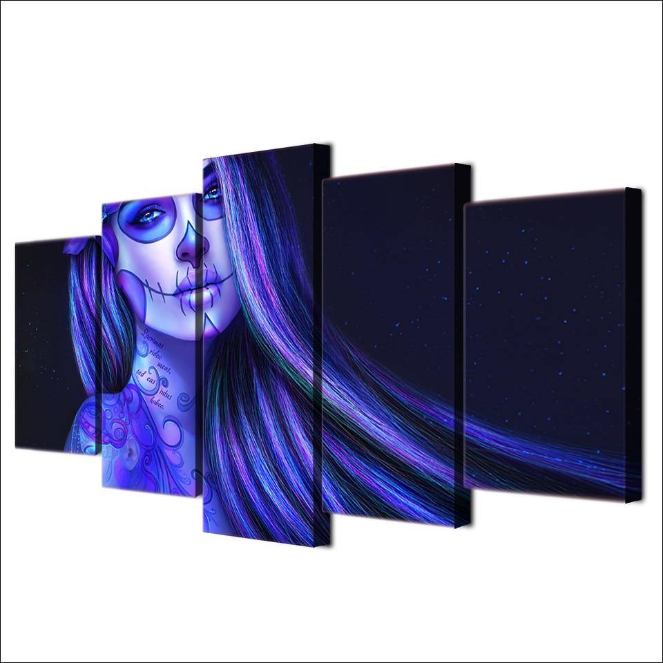 VIOLETTE - Tableau mural sur toile imprimée - Art-Cadre.fr