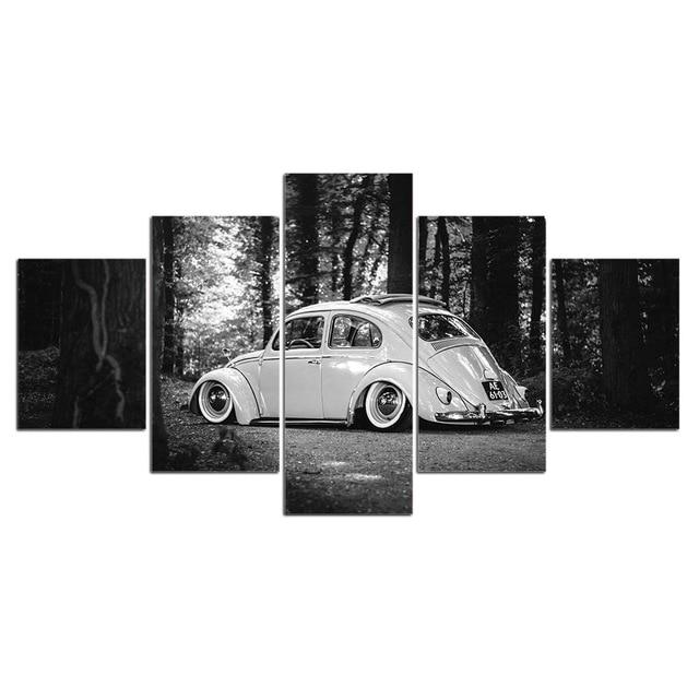 VW COX - Tableau mural sur toile imprimée - Art-Cadre.fr
