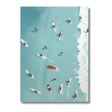 Tableau Le groupe de surfeurs