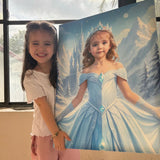 La Princesse des Glaces Tableau Personnalisé