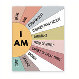 TableauAffirmationsPositivesEnsoleille toile