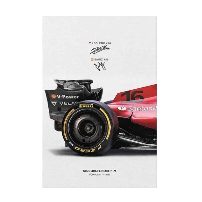 Tableau Ferrari F1 toile