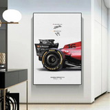 Tableau Ferrari F1 bureau