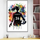 TableauFootFemininStreetArt bureau