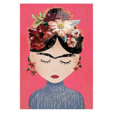 TableauFridaKahloArtNaif toile 2