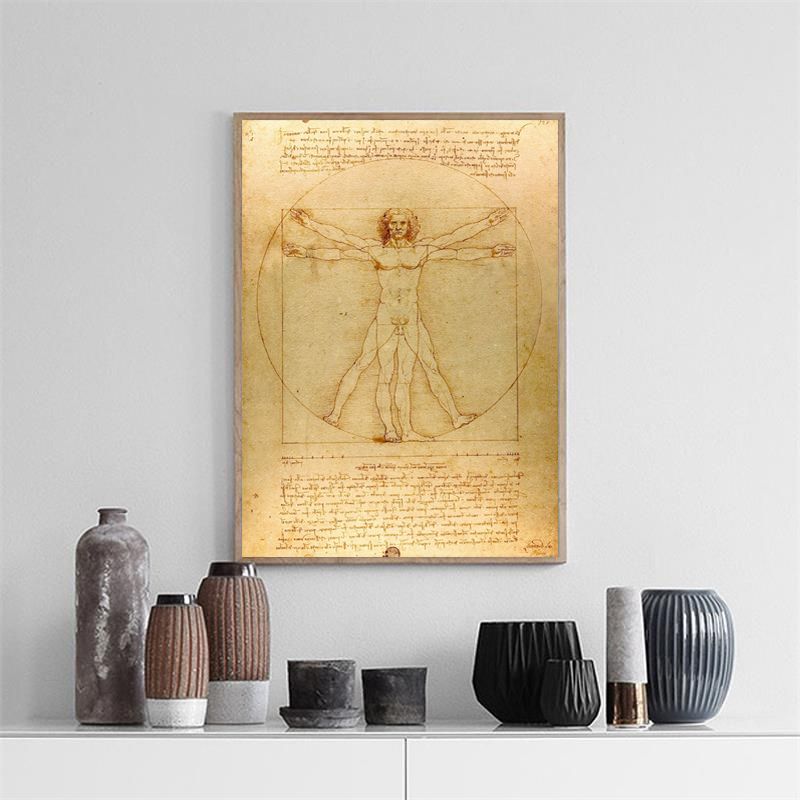 TableauL_hommedeVitruve-LeonarddeVinci bahut