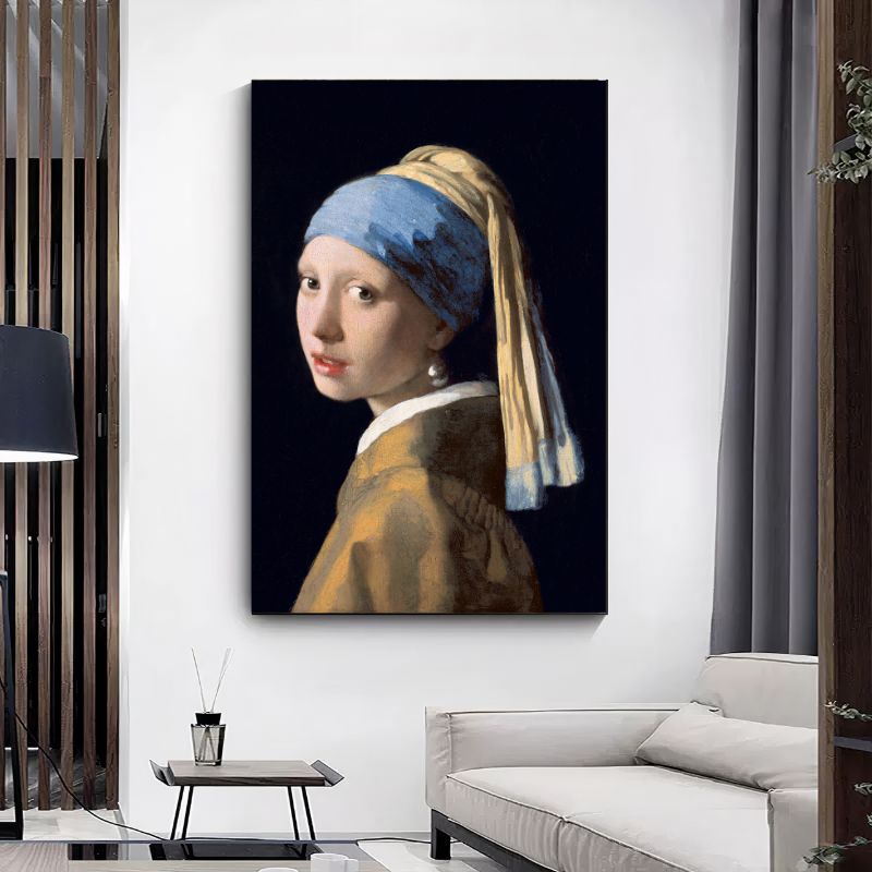TableauLaJeuneFillealaperle_JohannesVermeer canape