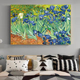 TableauLesIris-VanGogh lit