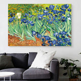 TableauLesIris-VanGogh canape
