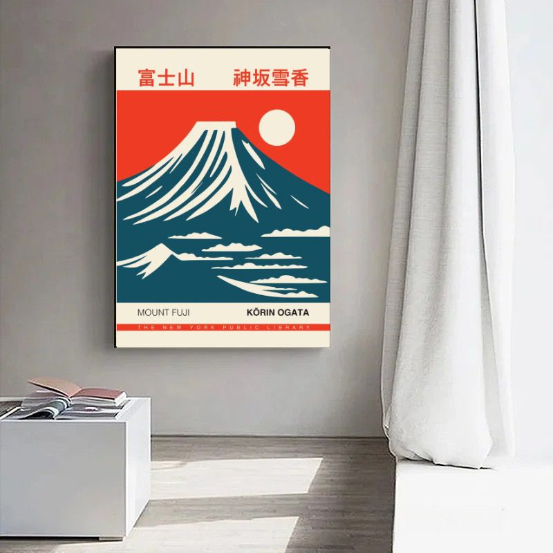 Tableau Mont Fuji Korin Ogata