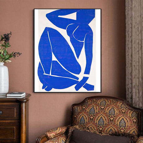 TableauNuBleu-HenriMatisse salon