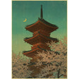 Tableau Paysages Japonais Rétro toile 2
