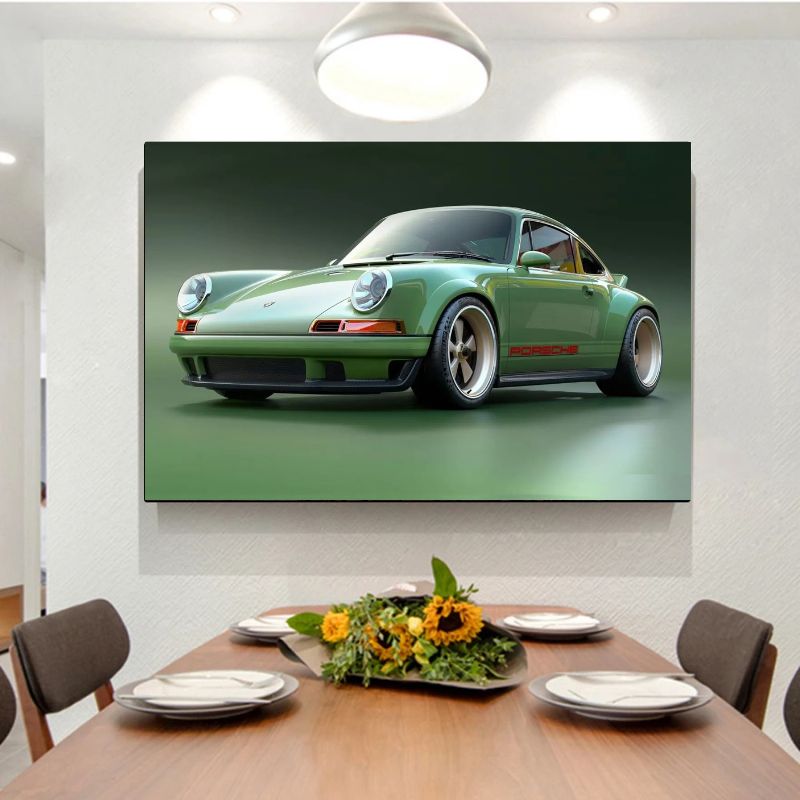 Tableau Porsche 911 Vintage salle a manger