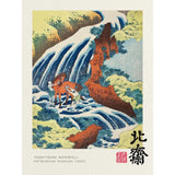 Tableau Reproduction Estampe Japonaise Hokusai toile 2