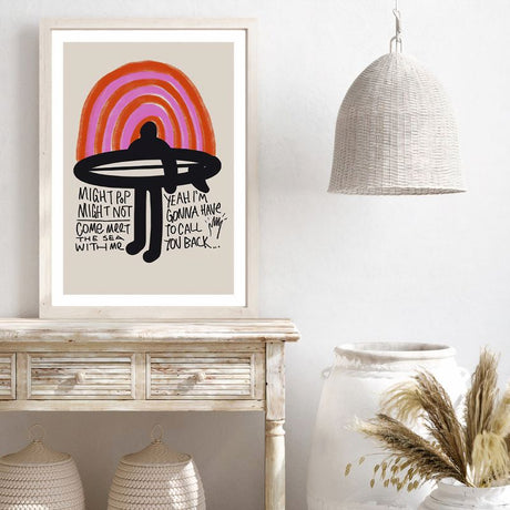 TableauSurfeurPopArt bahut