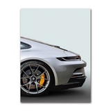 Tableau Triptyque Porsche GT3 toile 2