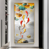 Tableau Poisson Coloré cadre