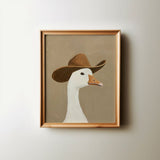 Tableaul_OieauChapeaudeCowboy mural