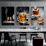 Tableauverredewhisky salle a manger