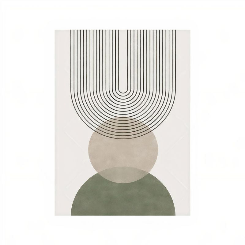 TriptyqueGeometriqueMinimalisteVertetBlanc toile 1