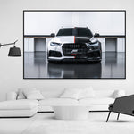 Tableau Audi Rs6 cadre et toile
